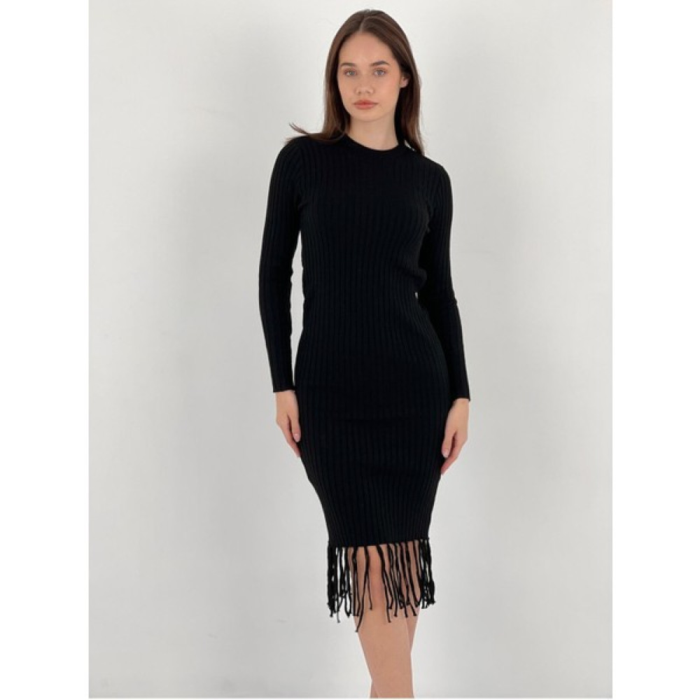 So Sweet Uzun Kollu Kadın Maxi Triko Kazak Elbise Women Maxi Knitted Dress Elbise Fiyatı