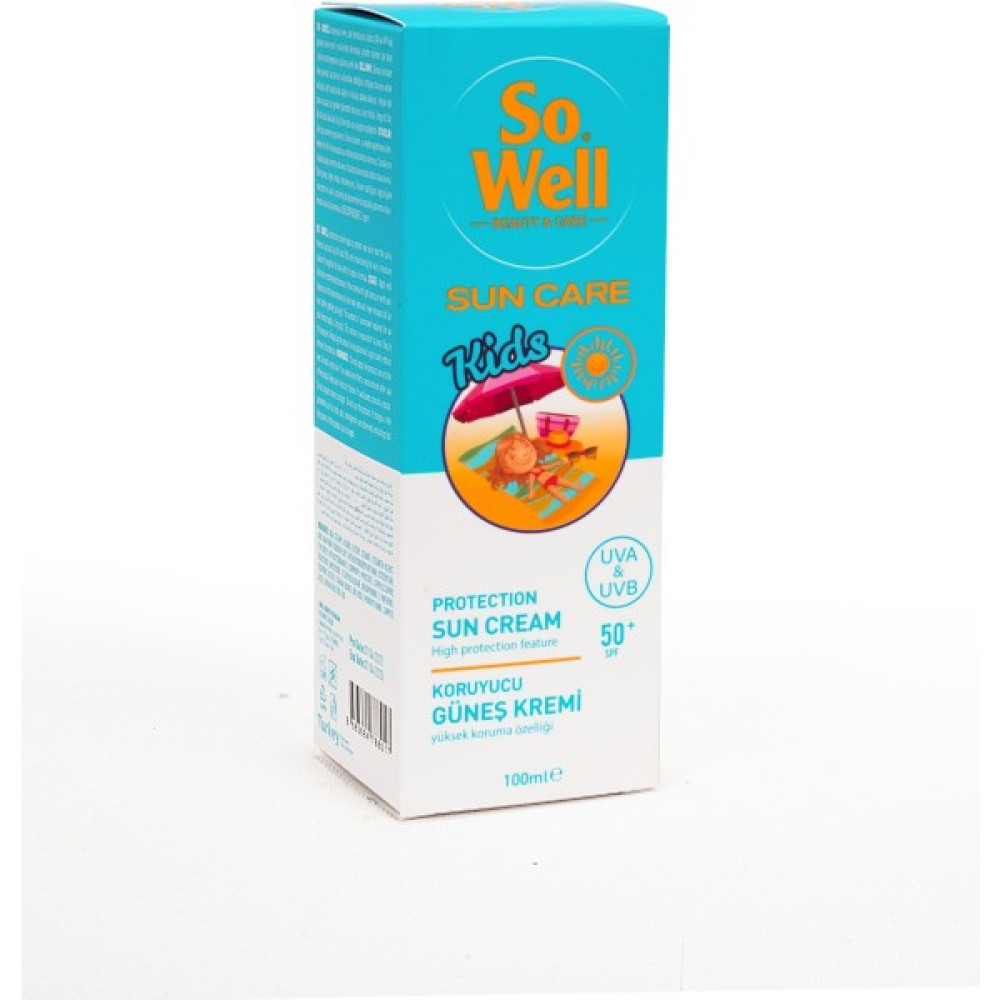 So Well Kids Güneş Kremi SPF50+ 100 ml Açık Hava, Deniz ve Spor Oyuncakları Fiyatı