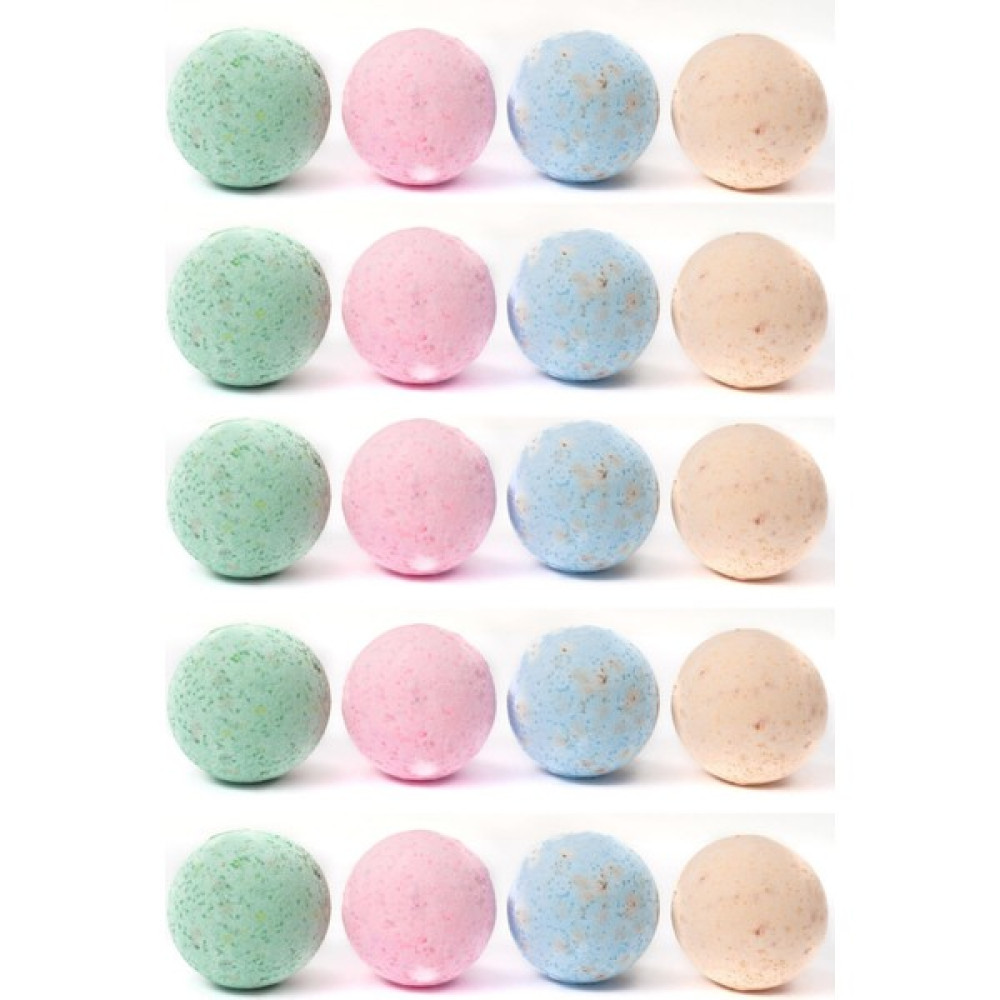 Soapant Manikür Pedikür Topu Banyo Topu 45 gr 20LI Manikür Boy Nem Bombası Banyo Bombası Topu Banyo - Renkli Duş Jelleri ve Banyo Köpükleri Fiyatı