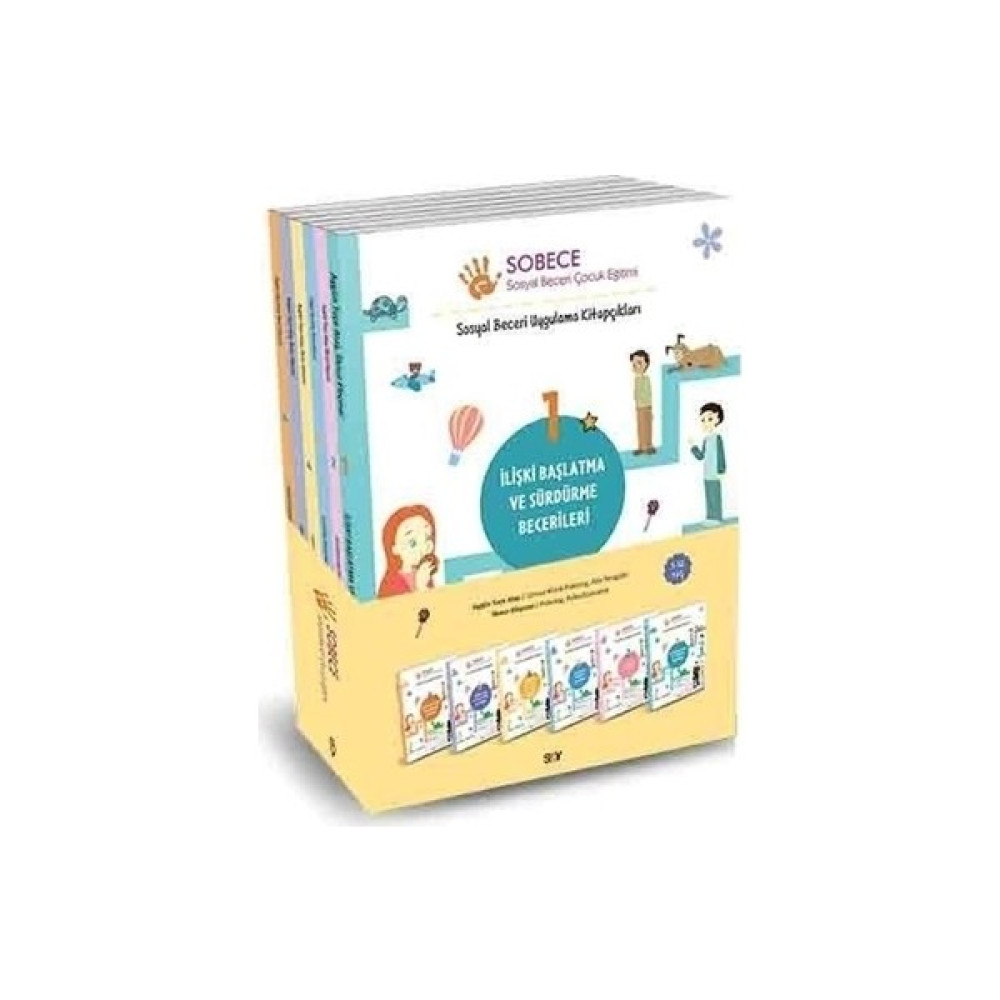 Sobece-Sosyal Beceri Çocuk Eğitimi Seti-6 Kitap Takım - Aygün Tuğçe Ataş Diğer Fiyatı