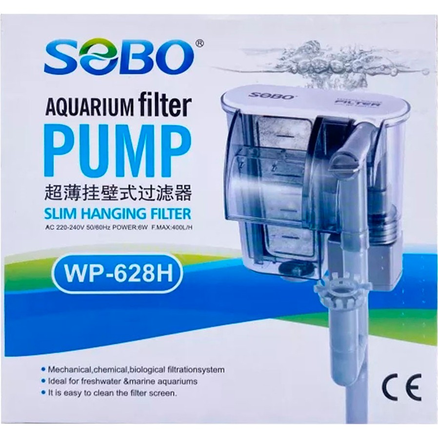 Sobo Akvaryum Şelale Filtre 400 Lt/h 6W Model WP-628H Slim Askı Filtre Özellikleriyle Evcil Hayvan Ürünleri Fiyatı