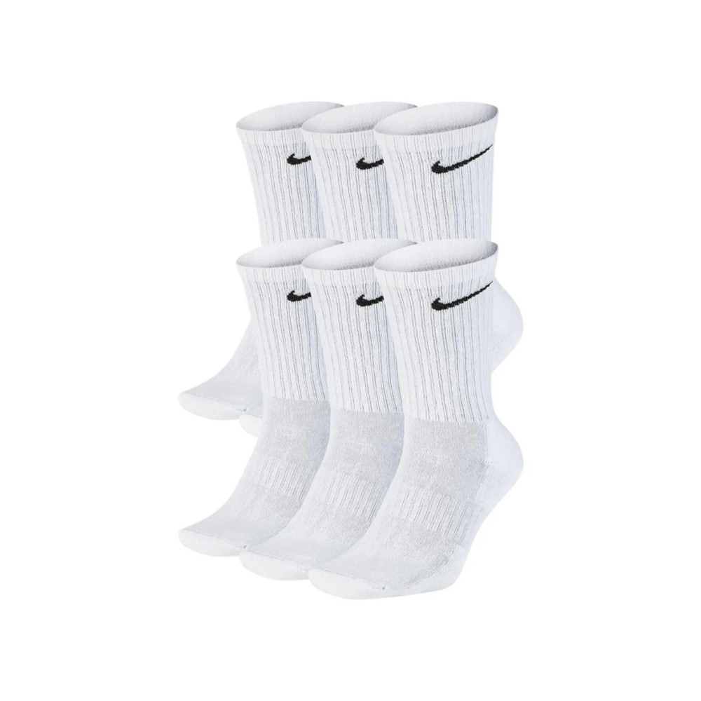 Socks Sirius 6 Çift Unisex Beyaz Antrenman Spor Tenis Futbol Basketbol Koşu Çorap Seti 42-44 Beden Çorap (Outdoor) Fiyatı