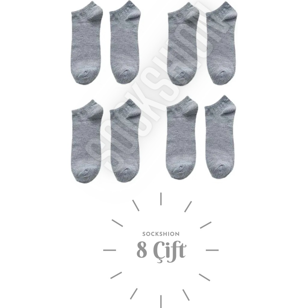 Sockshion Unisex 8 Çift Pamuklu Patik Çorap - Rahat ve Şık Tasarım SSD / Solid State Drive Fiyatı