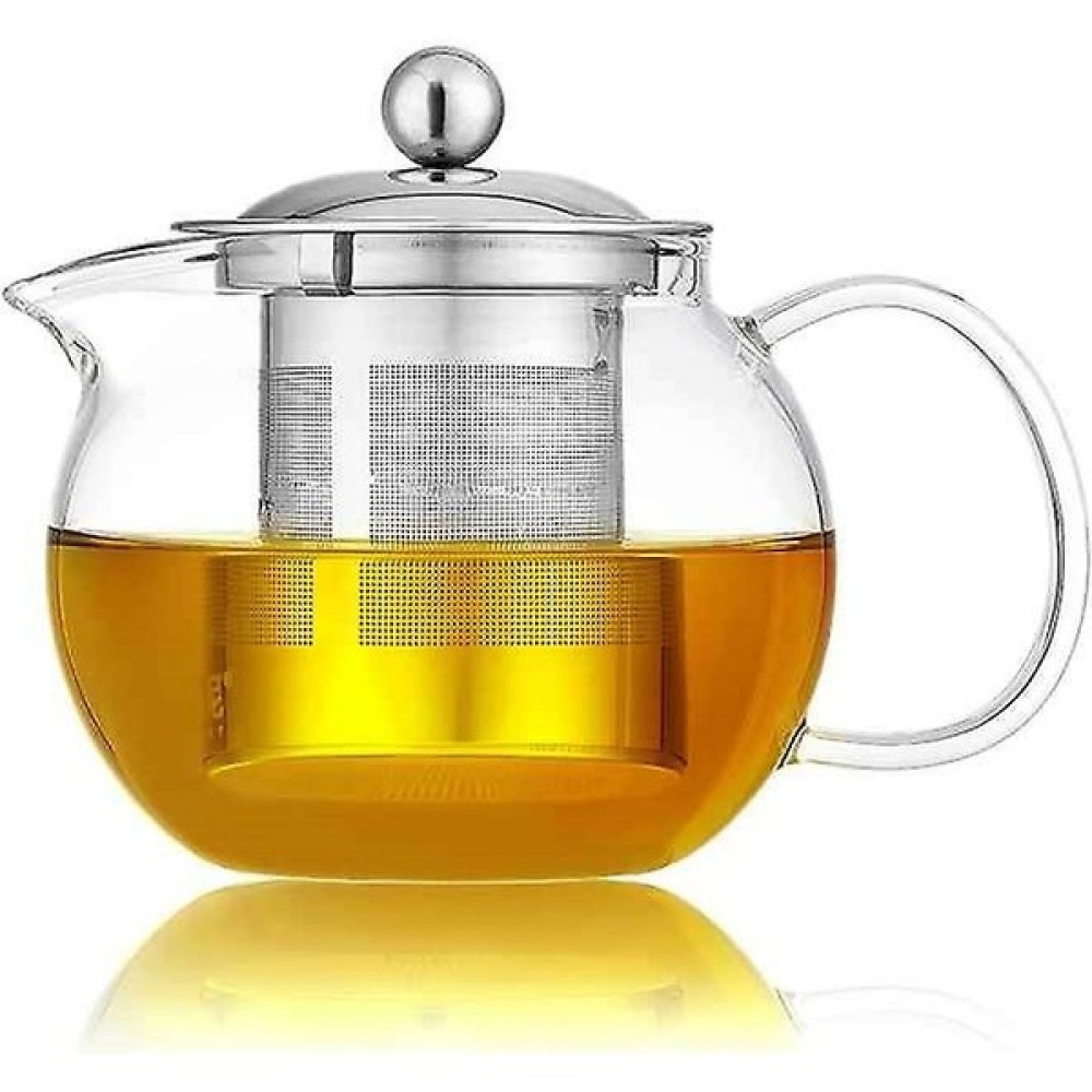 Sodelicious Boğaziçi Cam Demlik Metal Süzgeçli 900 Ml - Şeffaf Çay / Çaydanlık Setleri Fiyatı