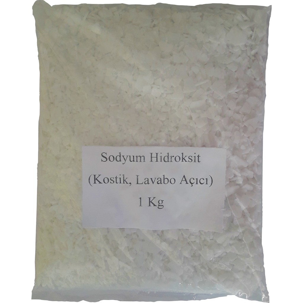 Sodyum Hidroksit, Kostik, Lavabo Açıcı 1 kg Diğer Fiyatı