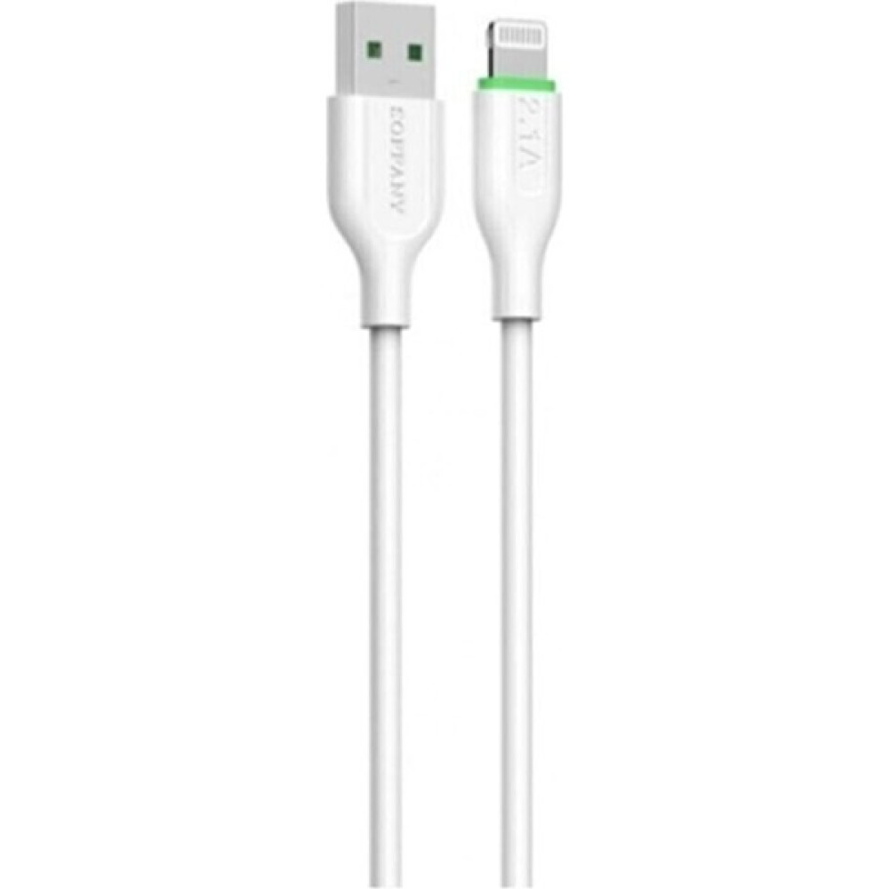 Soffany HM-505 Lıghtnıng Hızlı Şarj Kablosu - Beyaz Cep Telefonu Kablosu Fiyatı