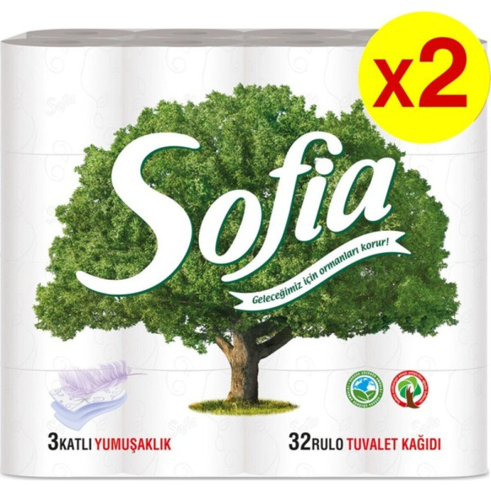Sofia 3 Katlı 32 Li Tuvalet Kağıdı 64 Rulo Kağıt Havlu Fiyatı