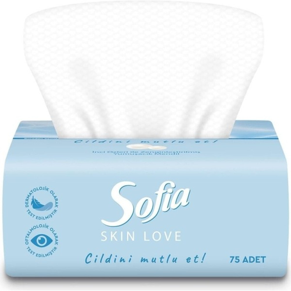 Sofia Skin Love Mini Mendil 75'li Kağıt Mendil Fiyatı