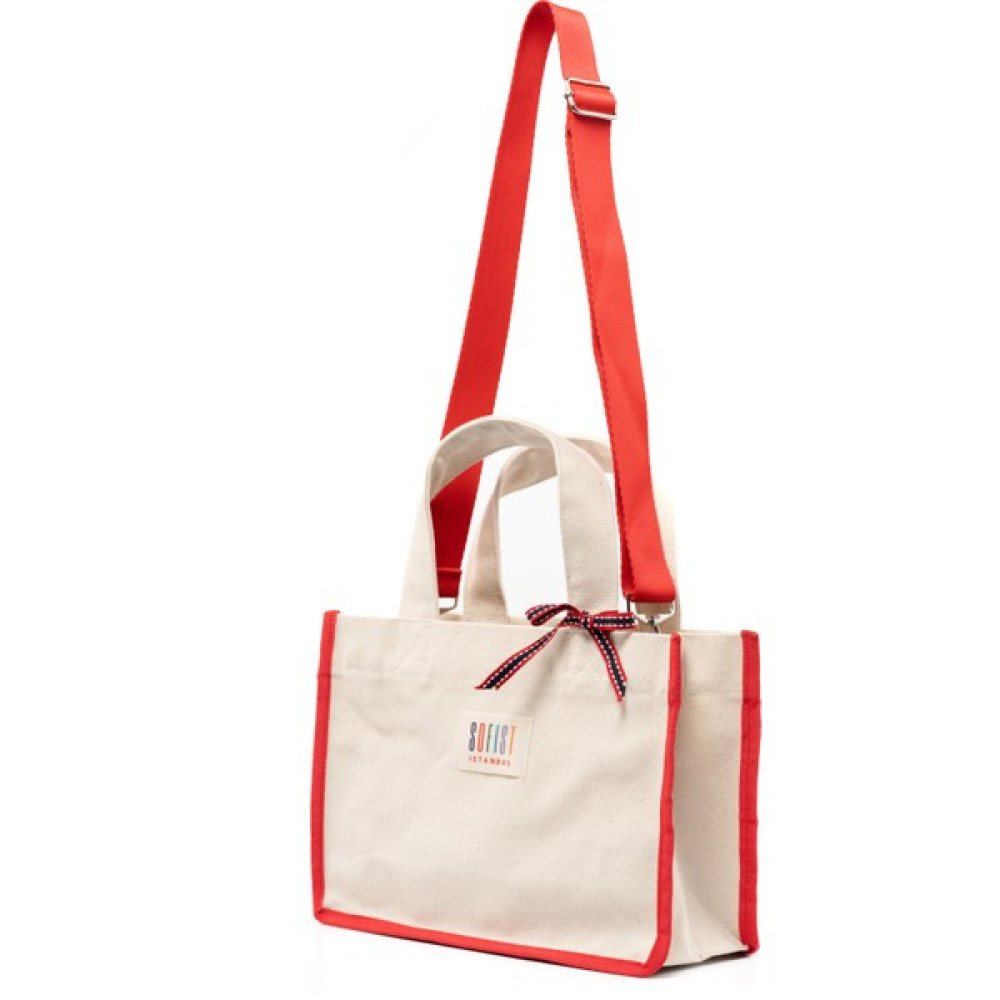 Sofist İstanbul Balat Kanvas Tote Bag Ayarlanabilir Askılı Kadın El ve Omuz Çantası Bayan Çanta ve Cüzdan Fiyatı