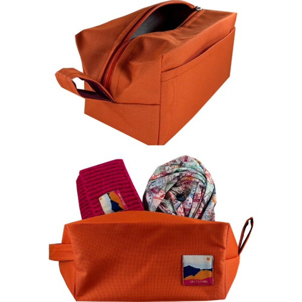 Sofist İstanbul Orange Make Up & Travel Bag Organizer Turuncu Mini Makyaj ve Seyahat Çantası Makyaj Fırça ve Aksesuarları Fiyatı