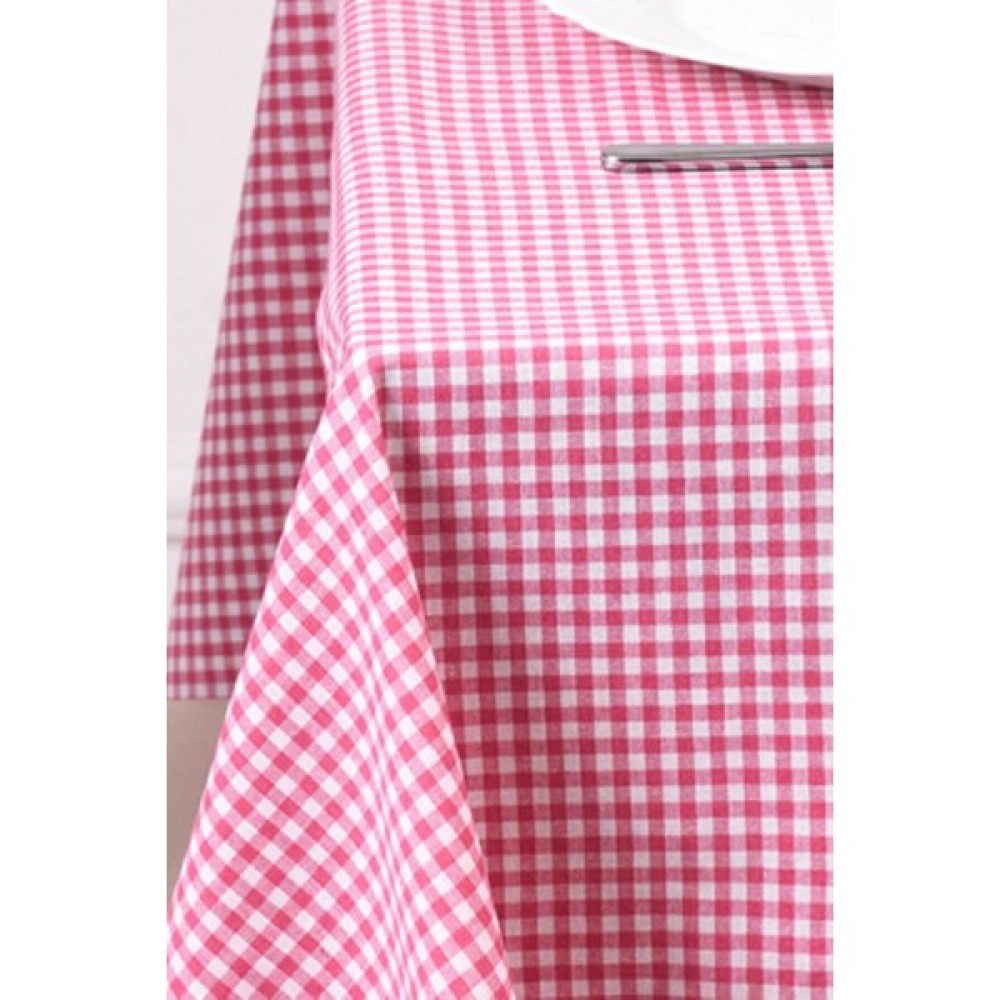 Sofra Bezi Diyarı Piti Kareli Pembe Masa Örtüsü, Sofra Bezi, Piknik Örtüsü Pamuk - 120 x 170 cm Masa Örtüsü Fiyatı