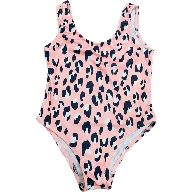 Soft and Baby Kız Çocuk Mayo Leopar-Flamingo Desenli Diğer Fiyatı
