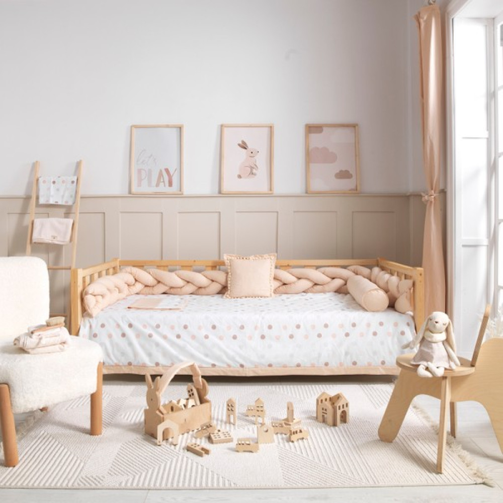 Soft Baby Halley Eko Örgü Montessori Uyku Seti - Renkli - 90x190 Bebek-Çocuk Odası Fiyatı