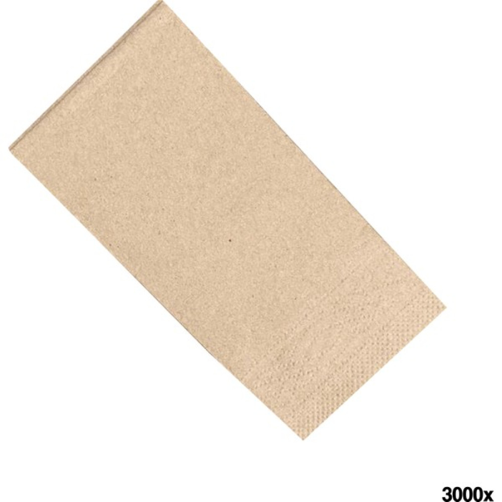 Soft Kağıt Baskısız Kraft Peçete 25 x 33 1/6 2 Kat 3000'li Koli Peçete Fiyatı