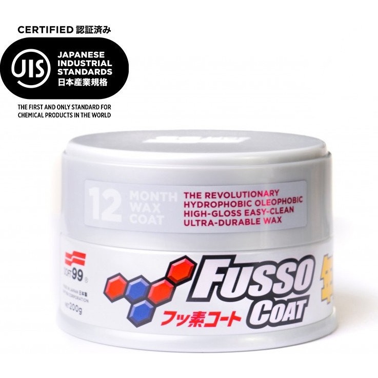 SOFT99 Fusso Coat 12 Aylık Wax Açık Renk Avrupa Versiyon 200 gr. Diğer Fiyatı