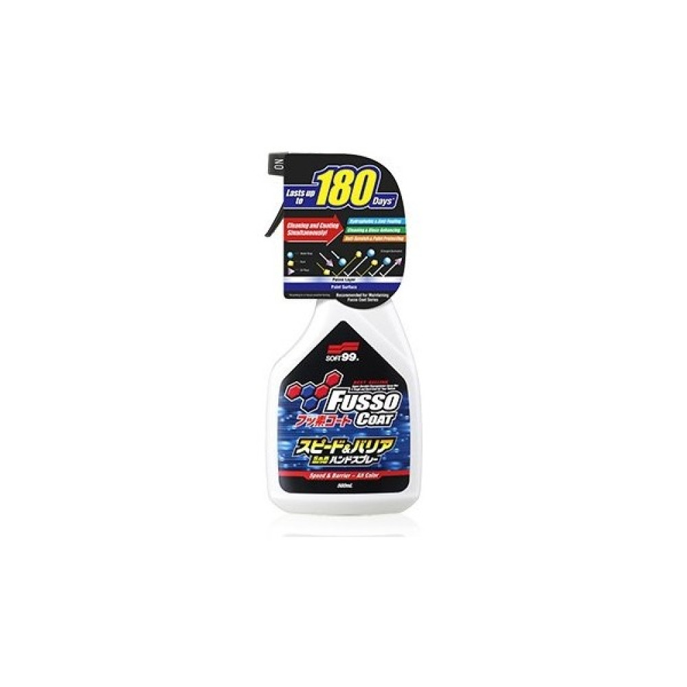 Soft99 Fusso Coat Speed & Barrier Hızlı Sprey Boya Koruma 400 ml Oto Boyaları Fiyatı