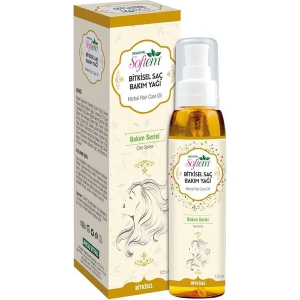 Softem Bitkisel Saç Bakım Yağı 125 ml Saç Bakım Maskeleri & Serumlar & Spreyler Fiyatı
