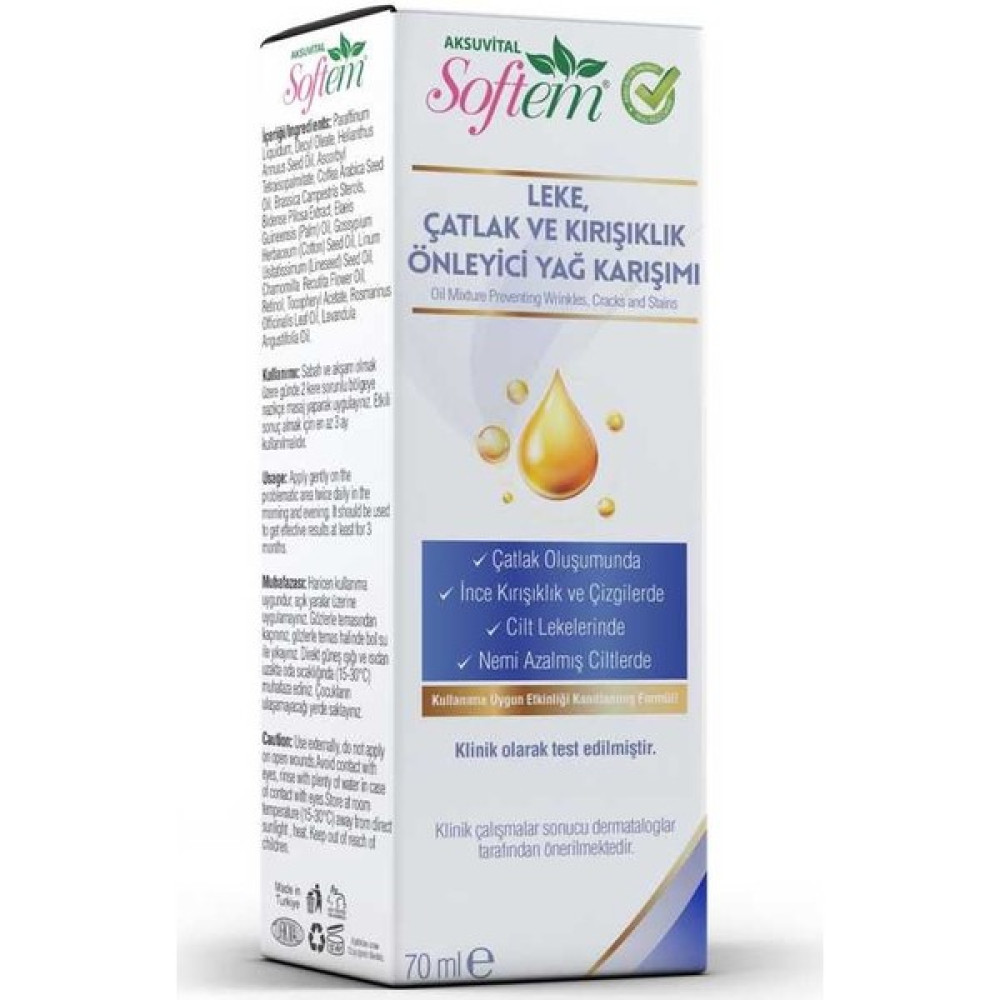 Softem Leke Yağ Karışımı Anti-Aging / Yaşlanma Karşıtı Fiyatı