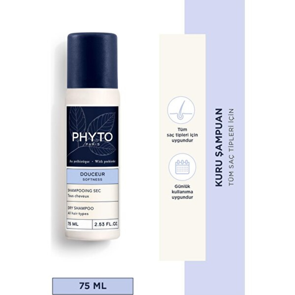 Softness Dry Shampoo Tüm Saç Tipleri Için Kuru Şampuan 75 ml Şampuan ve Saç Kremi Fiyatı