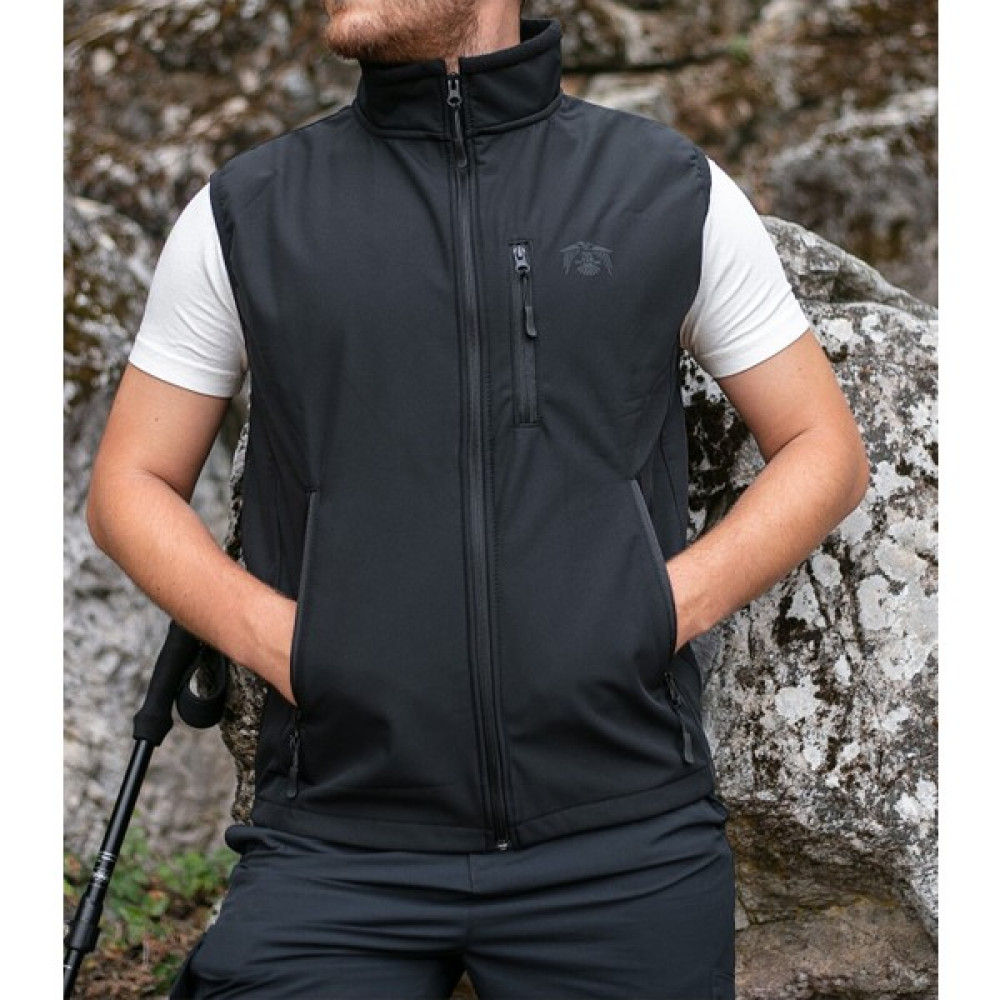 Softshell Yelek Fermuarlı Cepli Mevsimlik Yelek (Outdoor) Fiyatı