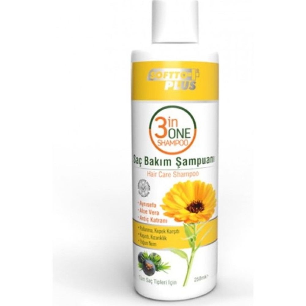 Softto Plus 3 In 1 Saç Bakım Şampuanı 250 ml Şampuan ve Saç Kremi Fiyatı