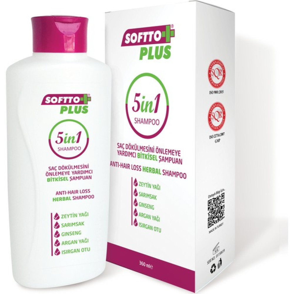 Softto Plus 5 In 1 Şampuan Şampuan ve Saç Kremi Fiyatı