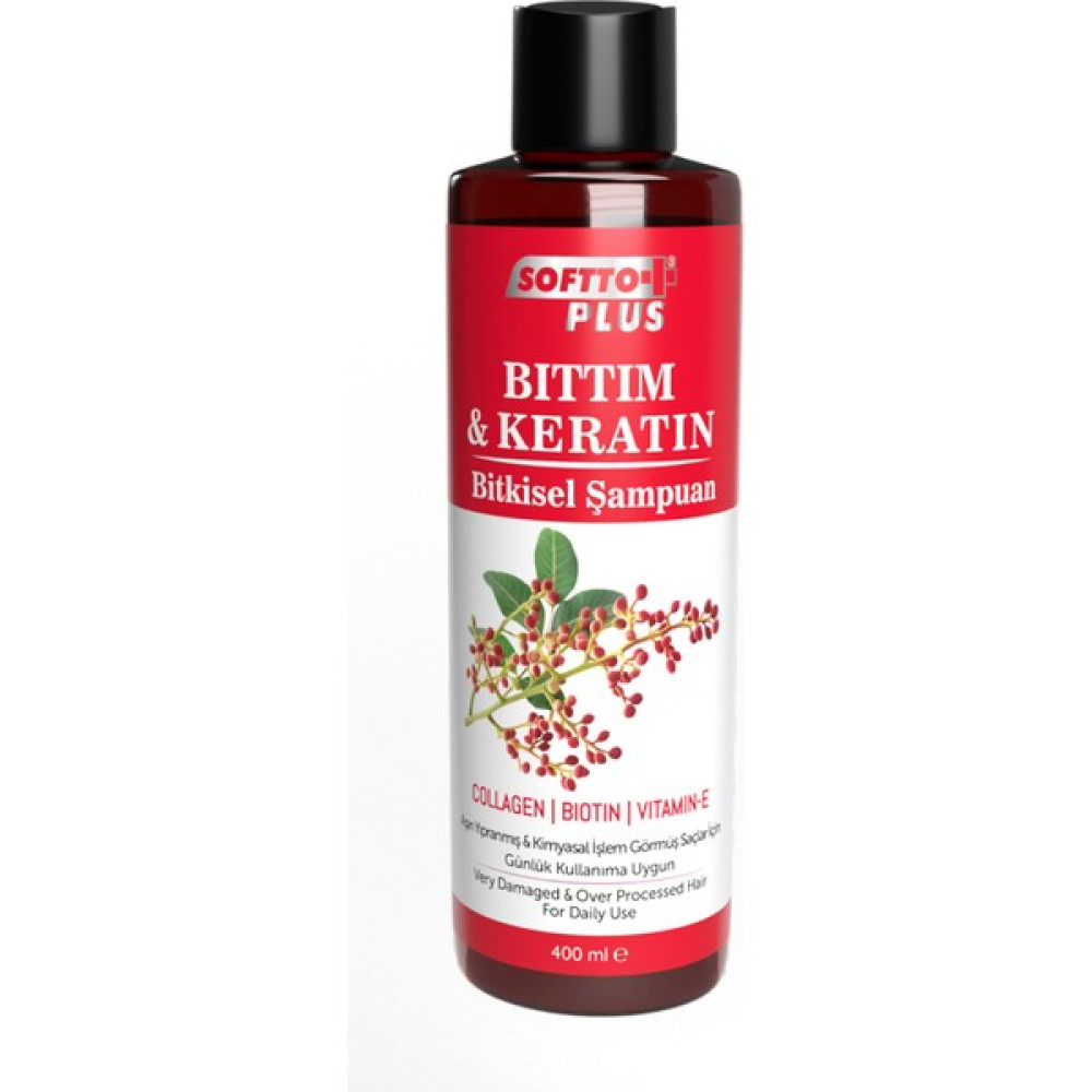 Softto Plus Bıttım & Keratin Bitkisel Şampuan 400 ml Şampuan ve Saç Kremi Fiyatı
