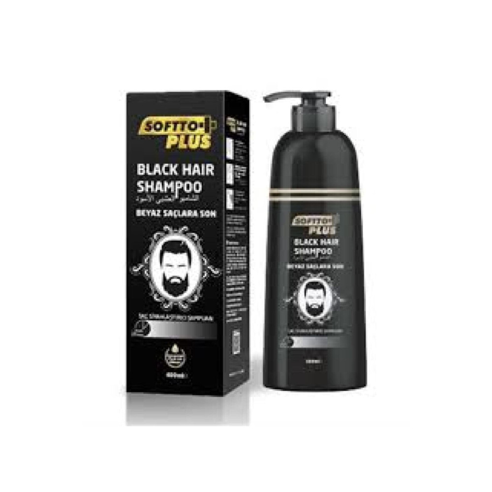 Softto Plus Black Hair Şampuan Saç Sakal Siyahlaştırıcı Şampuan ve Saç Kremi Fiyatı