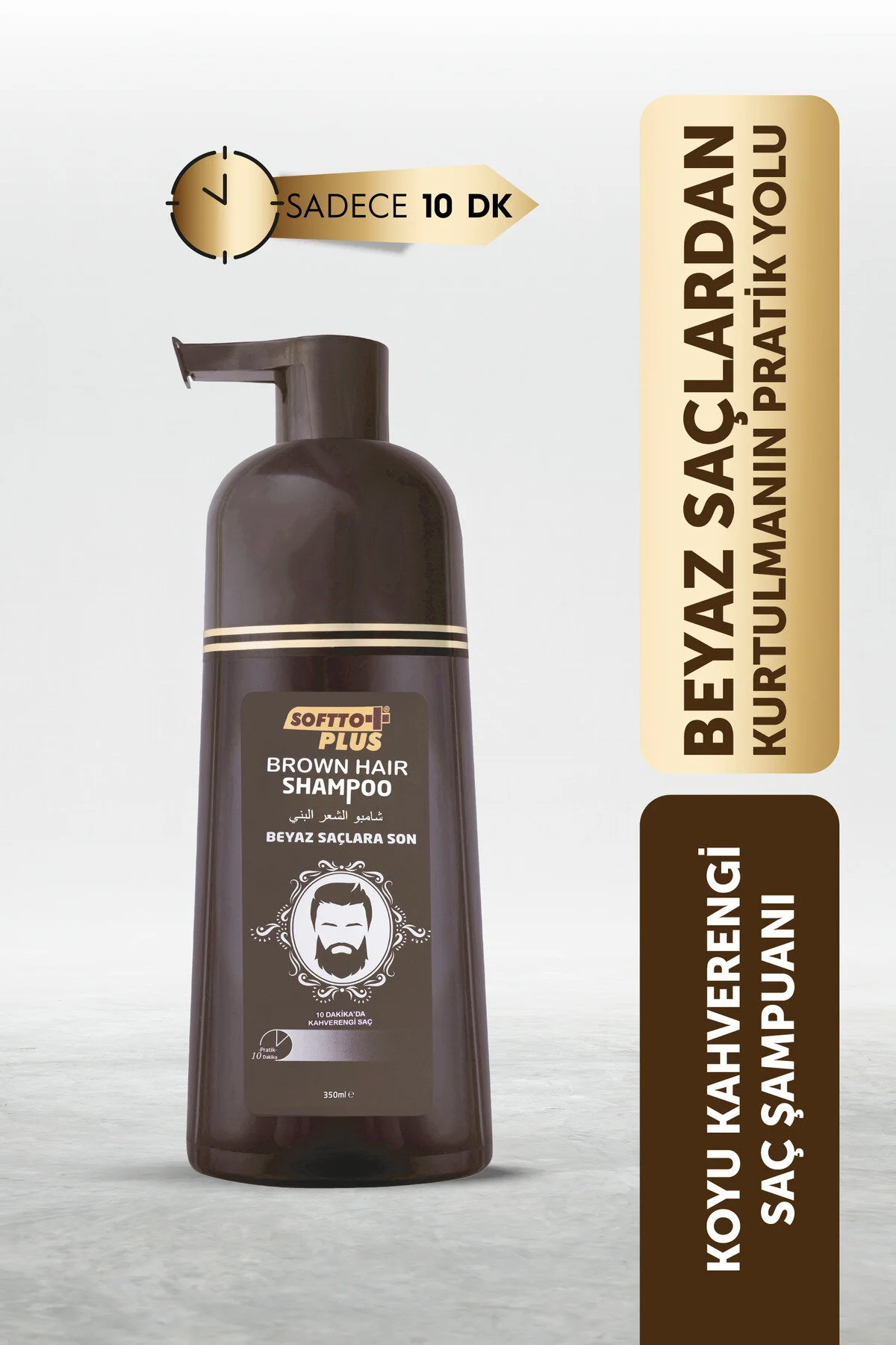 Softto Plus Brown Hair Şampuan 350 ml" Saç Boyası Fiyatı