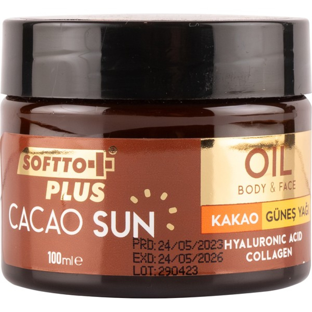 Softto Plus Kakao Güneş Yağı 100 ml Güneş Kremleri ve Losyonları Fiyatı