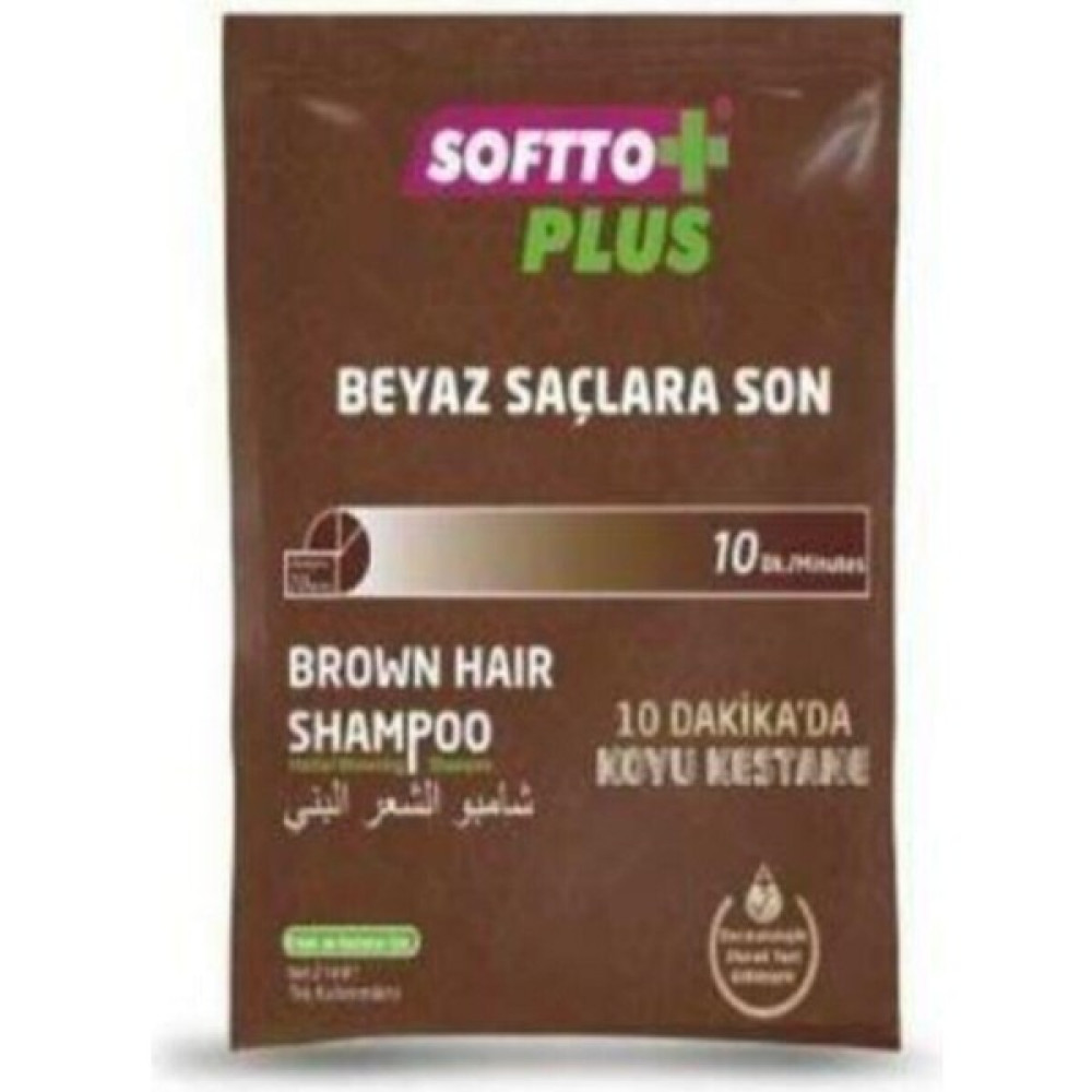 Softto Plus Koyu Kestane Şampuan 21ml Şampuan ve Saç Kremi Fiyatı