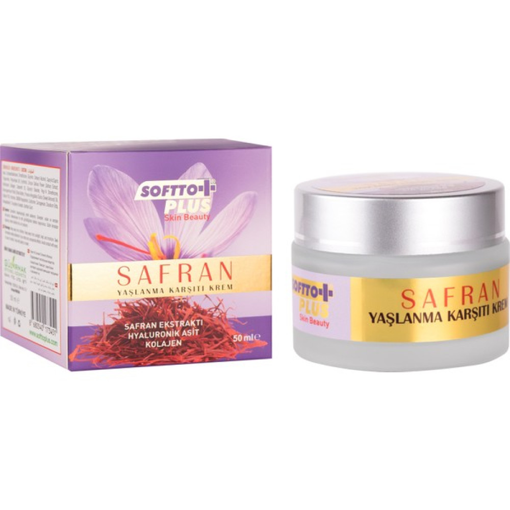 Softto Plus Safran Yaşlanma Karşıtı Krem 50 ml Anti-Aging / Yaşlanma Karşıtı Fiyatı