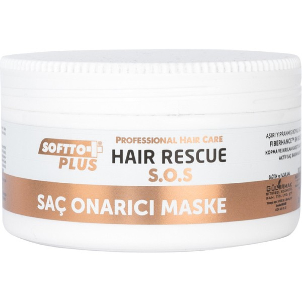 Softto Plus S.O.S Hair Rescue Saç Onarıcı Maske 250 ml Saç Bakım Maskeleri & Serumlar & Spreyler Fiyatı
