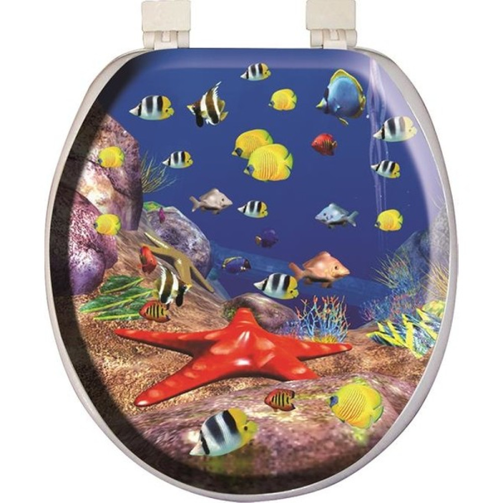 Softy Classic Süngerli Klozet Kapağı Balık Desen Klozet Kapağı Fiyatı