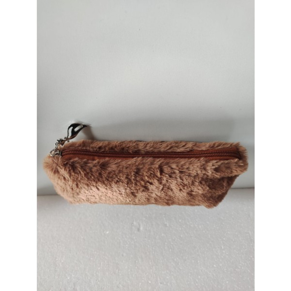 Sofun Kahverengi Peluş Kalemlik 20 x 10 cm Kalemlik (Kalem Kutusu) Fiyatı