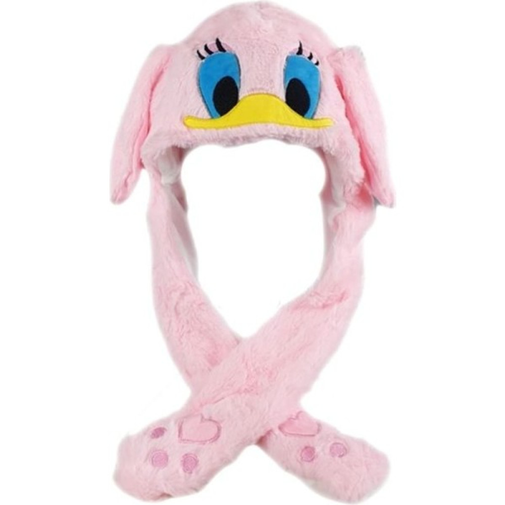 Sofun Kulakları Kalkan Daffy Duck Işıklı Peluş Şapka - Pembe - Pembe - Standart Oto Boyaları Fiyatı