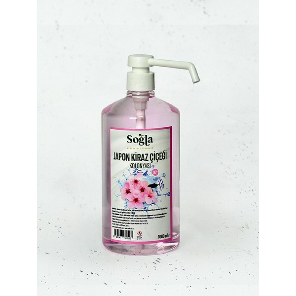 Soğla Bereketli Topraklar Japon Kiraz Çiçeği Kolonyası 1000ML - 1 lt Kolonya & Gülsuyu Fiyatı