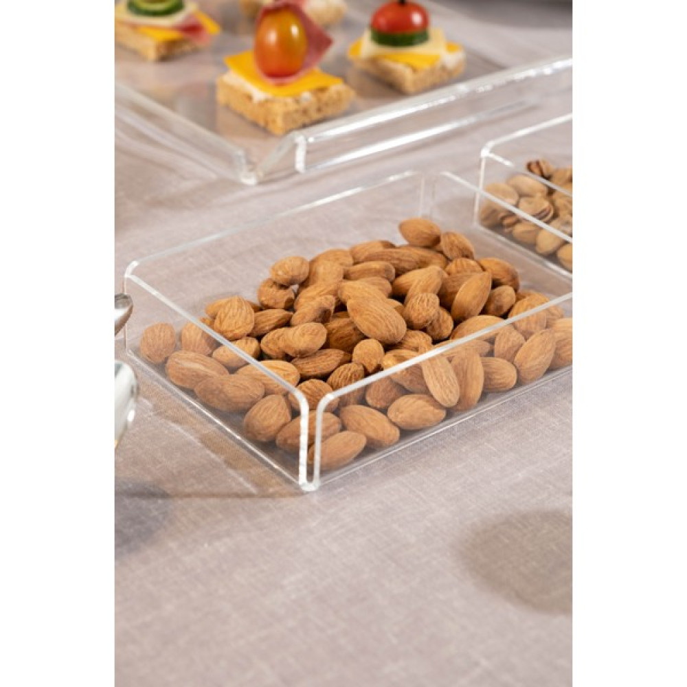 Sogo Şeffaf Akrilik Dikdörtgen Çerezlik Kase 13X9 cm 3 mm Oto Boyaları Fiyatı