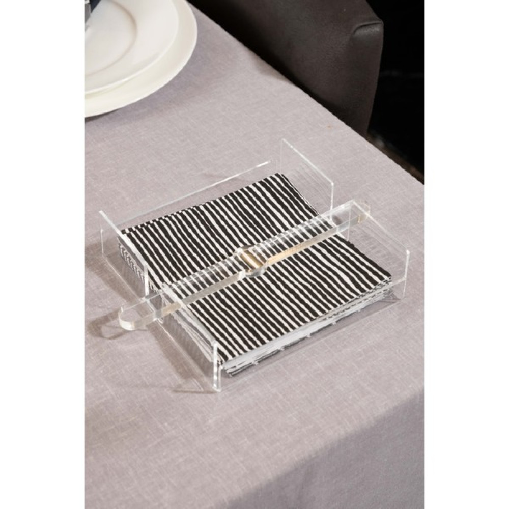 Sogo Şeffaf Akrilik Kare Peçetelik 18X18 cm 3 mm Mutfak Gereçleri Fiyatı