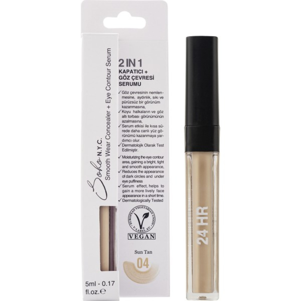 Soho N.Y.C. Göz Altı Morluk ve Torba Için Serum + Kapatıcı 5ml - Sun Tan Concealer Fiyatı