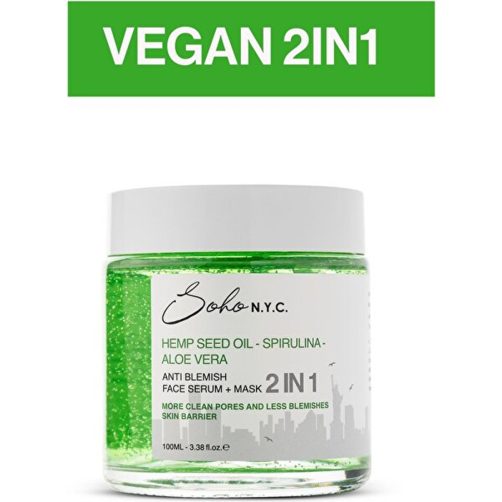 Soho N.y.c. Vegan Anti Blemish-Leke Karşıtı Durulanmayan Maske Etkili Serum 100 ml Anti-Aging / Yaşlanma Karşıtı Fiyatı
