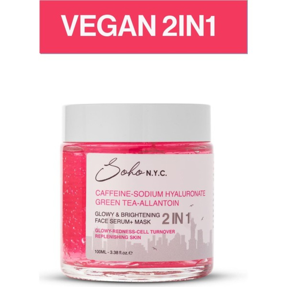Soho N.y.c. Vegan Parlaklık Veren- Durulanmayan- Maske Etkili Serum 100 ml Anti-Aging / Yaşlanma Karşıtı Fiyatı