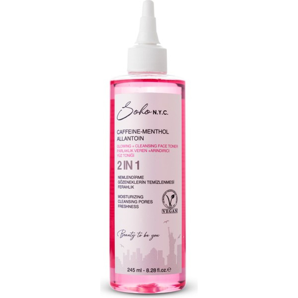 Soho N.y.c. Vegan Parlaklık Veren Yüz Toniği 245 ml Cilt Temizleme ve Peeling Fiyatı