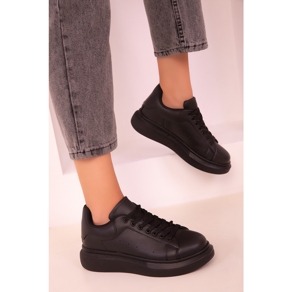 SOHO Siyah-Siyah Kadın Sneaker 38 Beden Spor Ayakkabı Fiyatı
