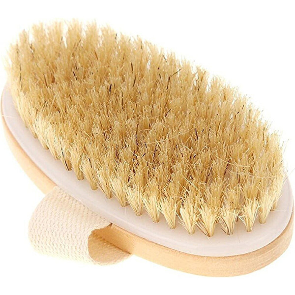 Soillium Doğal At Kılı Masaj Fırçası Sıkılaştırıcı Masaj Aleti Banyo Vücut Fırça Organik Peeling Aleti Vücut Sıkılaştırıcı ve İncelticiler Fiyatı