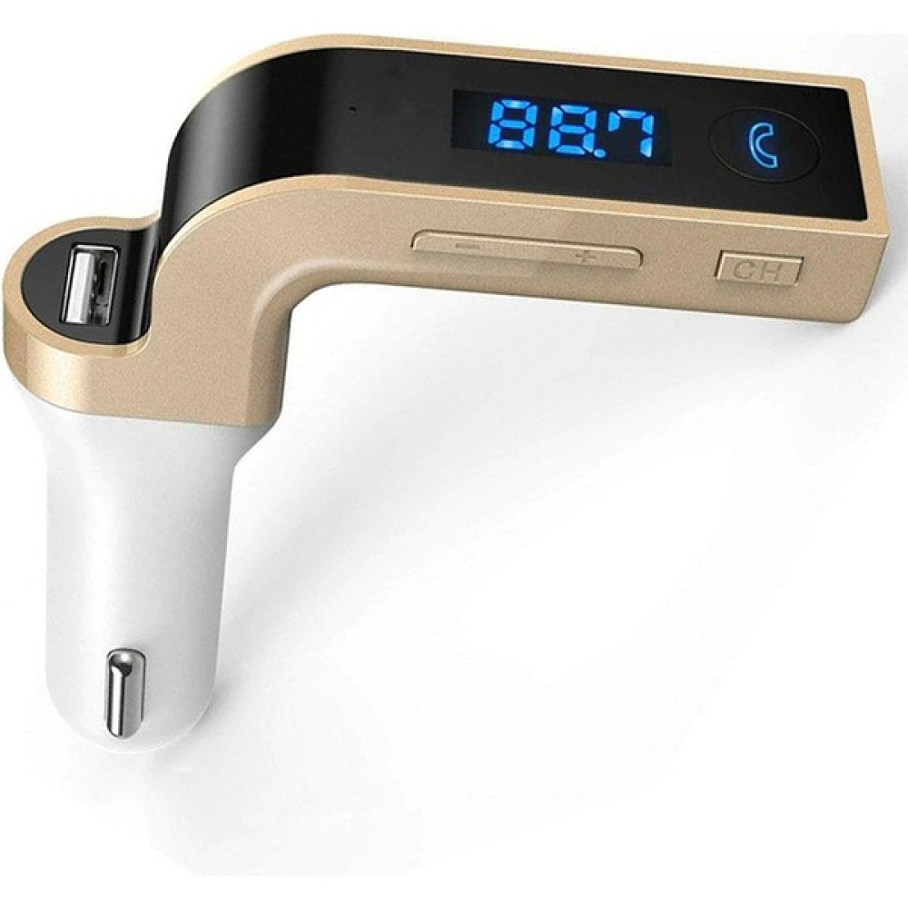 Soillium Tüm Arabalara ve Telefonlara Uyumlu Fm Transmitter Oto Çakmaklık Şarj USB Girişli Araç Bluetooth Mp3 Çalar Müzik Kiti Oto Transmitterleri Fiyatı