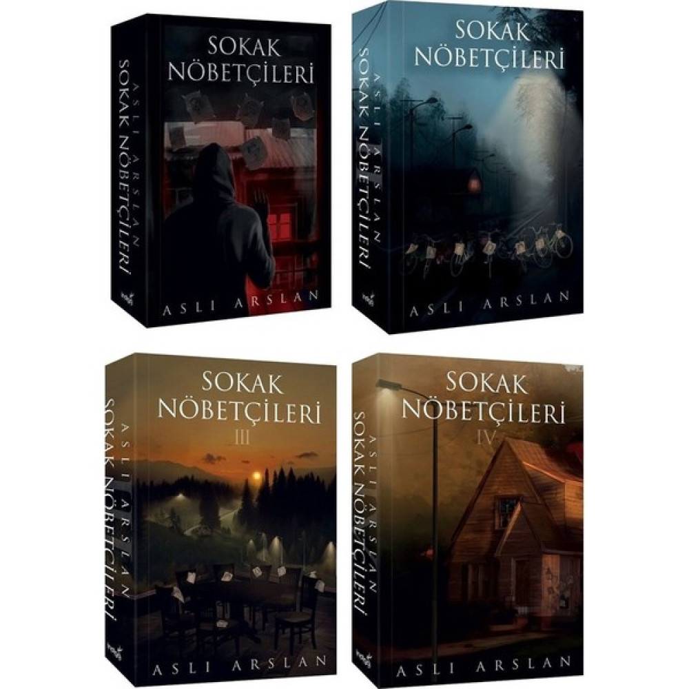 Sokak Nöbetçileri 1-2-3-4 Aslı Arslan Karton Kapak Indigo Yayınları 4 Kitap - Aslı Arslan Macera Fiyatı