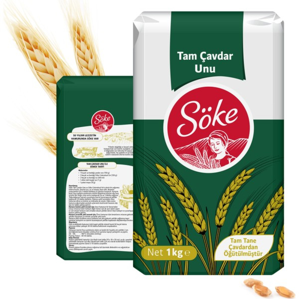 Söke Tam Çavdar Unu 1 kg Un ve İrmik Fiyatı