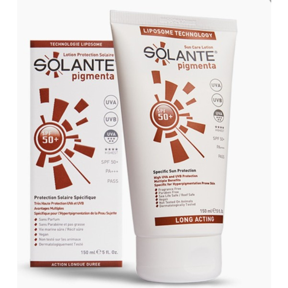 Sol Solante Pigmenta Koyu Lekelere Karşı Güneş Losyonu Spf 50+ 150 ml Güneş Kremleri ve Losyonları Fiyatı