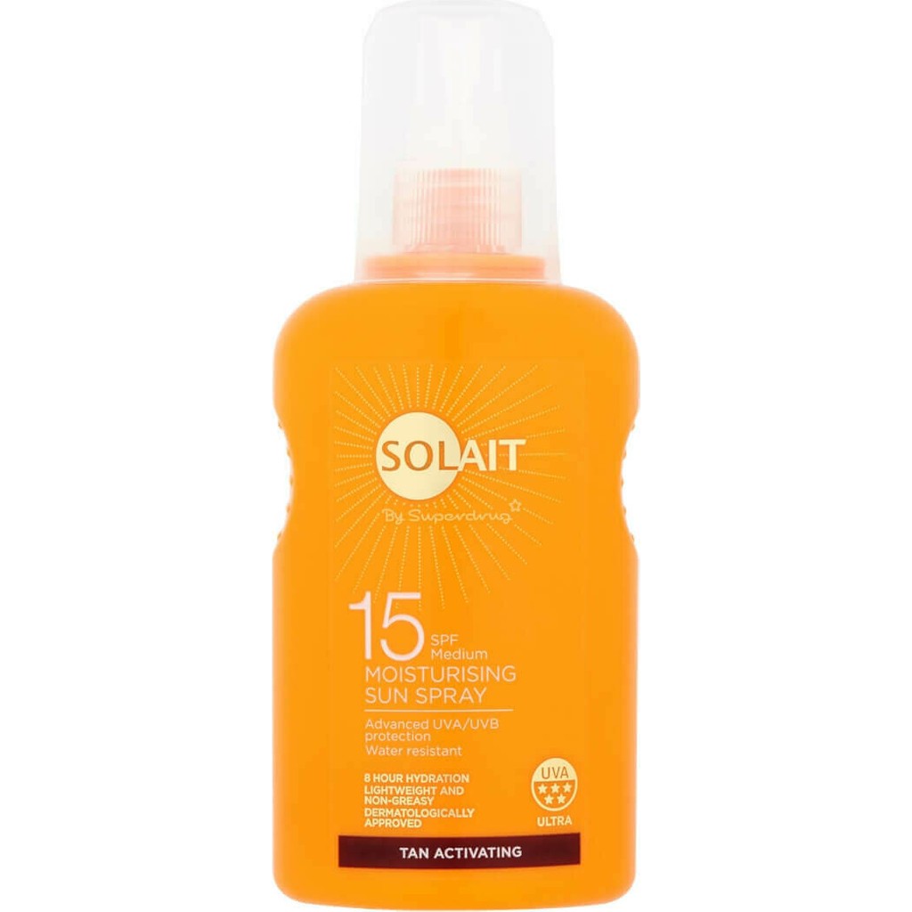 Solait Tan Activating Güneş Spreyi F15 200 ml Güneş Kremleri ve Losyonları Fiyatı